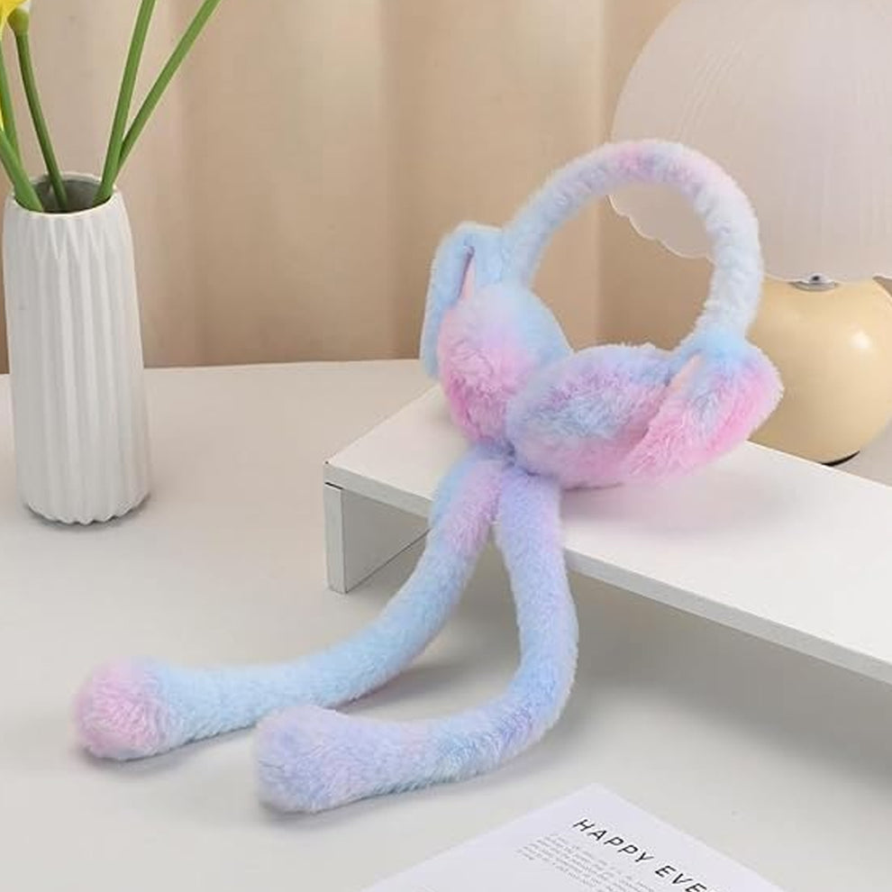 Plush Bunny Ears Movable